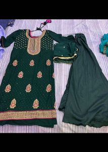 Green Shrara Suit