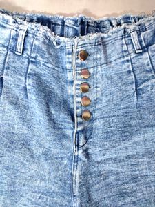 Blue Straight Fit Jeans (Women)