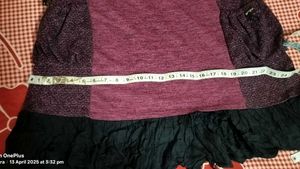 Purple Asymmetrical Dress