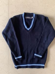 Navy Blue Kids Pullover Sweater 4-6 years