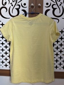 yellow regular tshirt