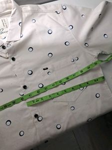 Spotted Cream Shirt