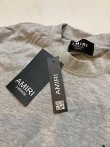 AMIRI Heart Logo Tee - Grey - New