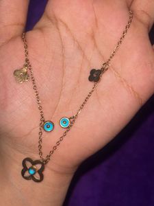 Lucky Charm Rose gold Necklace