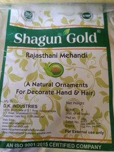 Shagun Gold Rajasthani Mehandi