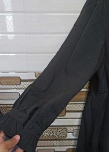 Black Peter Pan Collar Dress