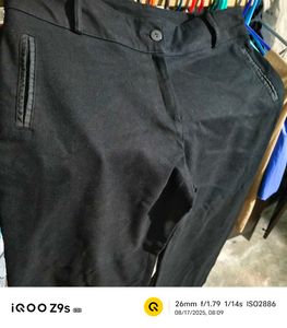 Black Straight Leg Pants