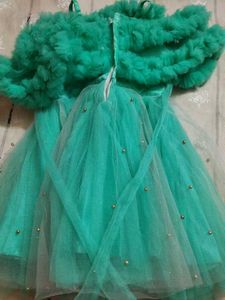 Shimmering Gown With Pearls