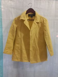 Yellow Korean Overcoat