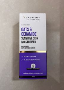 Dr. Sheth's Oats & Ceramide Moisturizer - 100g