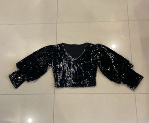 Sequin Party Blouse