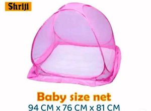 Pink Pop-Up Mosquito Net Tent