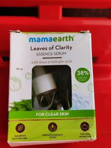 Mamaearth Leaves Of Clarity Essence Serum (With Neem & Salicylic Acid).