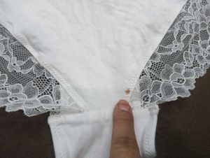 White Lace🖤 Trim Panties