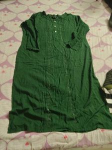 Green Kurta Set