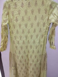 Like Gown One Pice Yellow Dresss  Pure Cotton 😍🥰❤its Very Comfortable