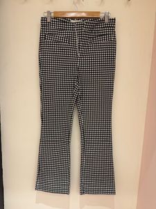Gingham Flare Pants