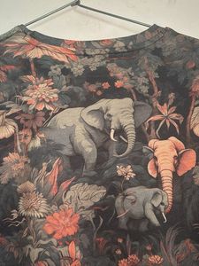 Elephant Print T-Shirt