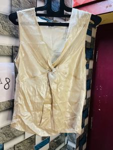 Metallic Party Wear Top