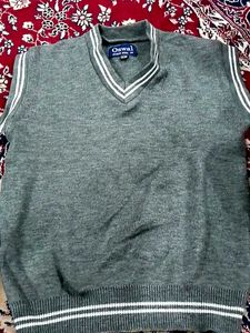 Oswal Grey Sweater Vest
