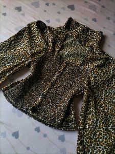 Leopard Print Top