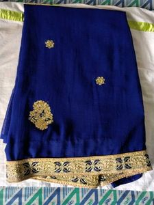 Elegant Embroidered saree