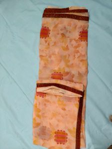 Brand  🆕 Premium Soft Georgette Saree