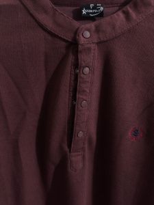 Maroon Long Sleeve Shirt