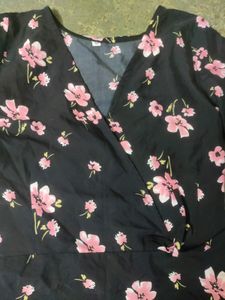 Black Floral Dress