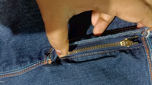 Stretchable Denim Skert