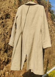 Long Overcoat.Nude Colour.