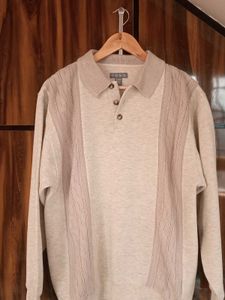 Knit.. Polo Sweatshirt..