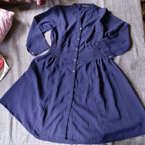 Charcoal Blue Tunic