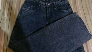 Washed Details Denim Jeans For Women