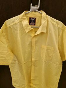 Yellow Casual Sunmer Shirt