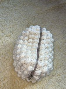 bubble Crochet Pouch