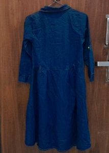 Woman&#39;s Denim Dress