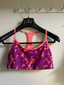 Purple & Pink Sports Bra