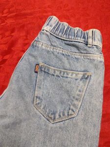 Light Wash Wide Leg Jeans