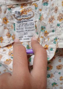 Floral Button-Down Shirt