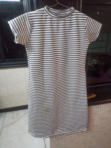Sassy Stripped Bodycon Dress