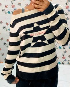 Striped Anne Klein Sweater
