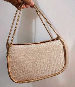 Gold Chain Shoulder Bag