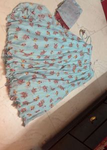 Floral Print Lehnga choli