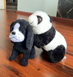 Plush Dog and Panda Toys