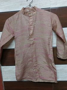 Khadi Kurta Pajama Jacket Set