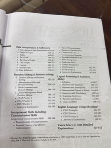 CSAT paper 2 UPSC books