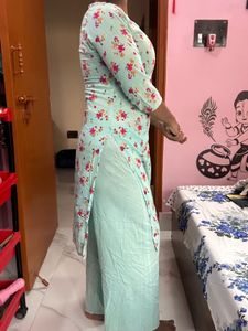 Floral Print Kurti Set