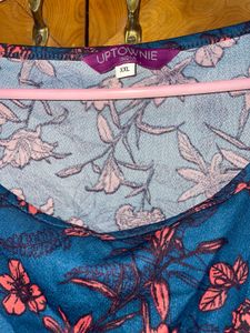 Uptownie Floral Print Top XXL