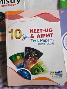 NEET-UG & AIPMT Test Papers